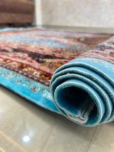 Alfombra de Diseño Moderna y Elegante, Hecha a Mano con Seda Pura, Lavable, Antideslizante, para Sala de Estar o Dormitorio - Product Image 3