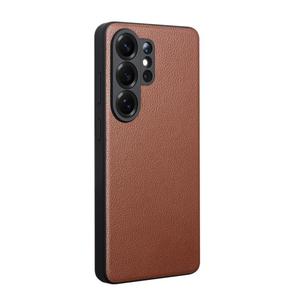 Étui de téléphone <span class=keywords><strong>en</strong></span> <span class=keywords><strong>cuir</strong></span> véritable magnétique résistant aux chocs et à la poussière <span class=keywords><strong>pour</strong></span> Samsung Galaxy S26 Ultra 5G - Product Image 2