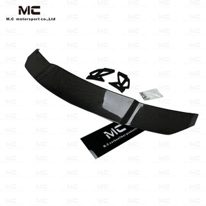Pour BMW M2M3M4 F87 F82 F80 F83 fibre de carbone <span class=keywords><strong>GT</strong></span> Style grand becquet universel aileron arrière aile - Product Image 5