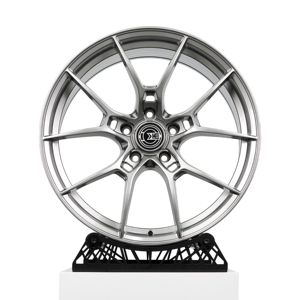 Jantes en aluminium de 17, 18 et 19 <span class=keywords><strong>pouces</strong></span> G025 5X108 5X112 5X114.3 5X120 pour voitures particulières, moyeu concave argenté pour Mercedes Benz BMW Audi RS - Product Image 2