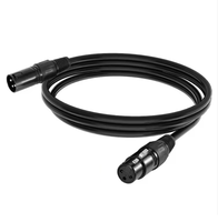 Connecteur RZ XLR 3 broches Dmx512 câble de Signal d'éclairage de scène d'extension pour lumière principale mobile LED Par
