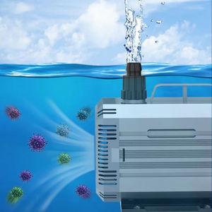 Hoogdebiet ultra-stille amfibische waterpomp, grote inlaatopening, keramische as voor aquaria & vijvers - Product Image 2