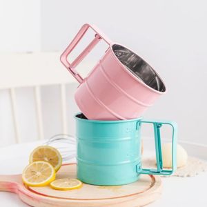 Cross-border Hot Selling Handheld Stainless Steel <b>Flour</b> & Sugar Sifter Multi-function Food Contact Safe - Product Image 4