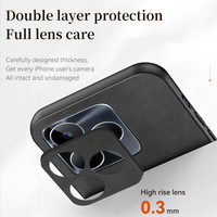 Étui en cuir de mouton pour Realme C53 TPU souple TPU bordure en cuir couverture arrière Mobile
