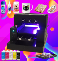 Impresora UV A4 Eizoulyn, la Más Económica, Todo en Uno, la Mejor, con Software Gratuito para Imprimir en Color, para Cubiertas de Móviles, Fotos Pequeñas, Ep L800 L805 Flexo