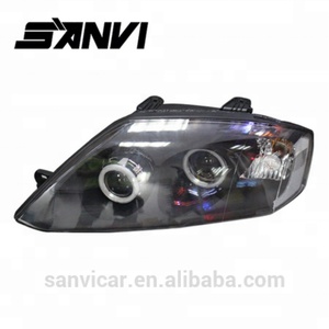 Hyundai-Coupe-2002-2005 Headlight Assembly with 5500k Headlight Bulbs Ballast and 2.5 Inch Projector Lens - Product Image 5