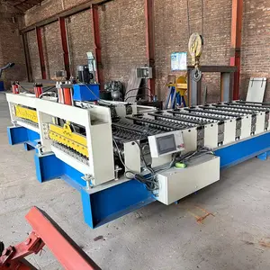 China manufacturer steel roofing roof corrugation sheet making plate Roll forming machine