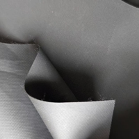 Tissu ignifuge double face BS 5852 EN 1149, imperméable des deux côtés, tissu polyester Oxford 210D pour housse de sac