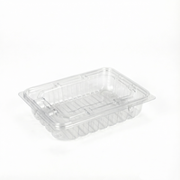 Contenants en plastique transparent jetables de qualité alimentaire pour la pâtisserie, la conservation et la présentation en supermarché