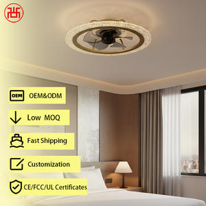 Ventilador de Techo LED Resistente, 5 Aspas, Cuerpo de Lámpara Acrílico, Motor de CC, Ahorro de Energía, Control Remoto y por Aplicación, Silencioso, 2 Años de Garantía - Product Image 1