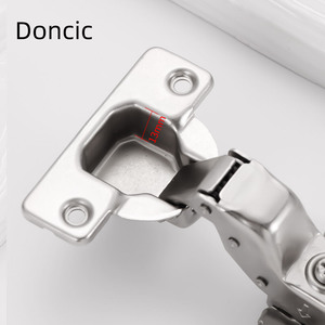 Doncicホームオフィス製造アイアンベッドルーム工場ヘビーデューティソフトクローズ引き出しスライド自動車ヒンジ3Dクランクヒンジフルヒンジを購入 - Product Image 4