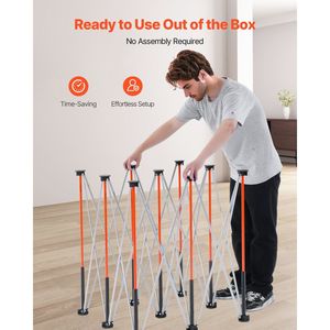 DB Portable 4.15 X 4.15ft Folding Workstand 3500lbs Capacity Collapsible <b>Work</b> <b>Stand</b> for Vehicle Equipment - Product Image 3