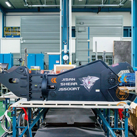 Kit de herramientas de tijeras de demolición hidráulica, herramientas multifuncionales, precio de fábrica, cizalla hidráulica Teyun Tycs450rt para práctico para