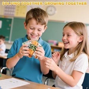 Ept thiết kế mới <span class=keywords><strong>2</strong></span> trong 1 3D Mê Cung Ma Thuật Cube Giảm căng thẳng Đồ chơi cho trẻ em Fidget Đồ chơi nhiều màu Mê Cung Ma thuật bóng thép Cube đồ chơi - Product Image 2