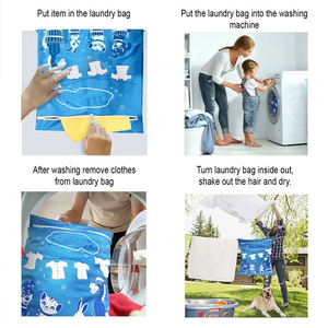 ถุงซักผ้าสำหรับสัตว์เลี้ยง รุ่นลิมิเต็ดอิดิชั่น ช่วยป้องกันขนสัตว์เลี้ยงอุดตันในเครื่องซักผ้า ขนาดจัมโบ้ สำหรับสุนัขและแมว - Product Image 3