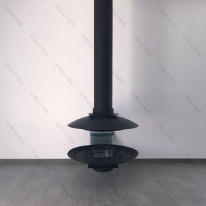 <span class=keywords><strong>Chimenea</strong></span> suspendida interior de rotación libre de 360 ° de crucero, gran oferta, estufa de leña/<span class=keywords><strong>bioetanol</strong></span> montada en el <span class=keywords><strong>techo</strong></span> moderna de 102cm, elegante - Product Image 3