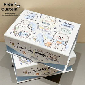 Caja Magnética Reutilizable de Alta Gama con Estampado en Relieve Dorado para Empaque de Joyería, Recuerdos al por Mayor, Materiales Reciclados Especiales - Product Image 1
