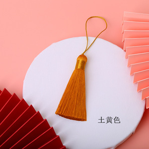 5CM kısa yağ saçak giyim aksesuarları imi buz ipek püskül kolye DIY aksesuarları - Product Image 6