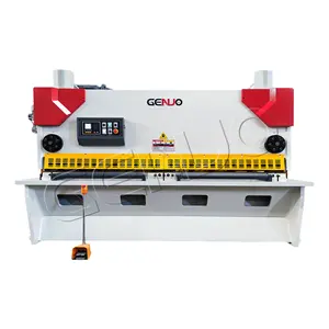 QC11K-8 * 2500 mm de larga vida útil CNC máquina de corte de chapa metálica para ovejas con dispositivo de soporte neumático