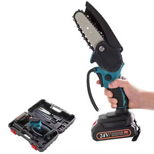 4 Inch Mini Cordless Battery-Powered Industrial Grade Chain <b>Saw</b> 2000mAh Portable Pruning Tree Wood Cutting Portable <b>Saw</b> Wood Cut - Product Image 4