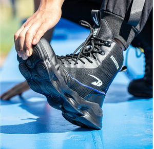 Botas Tácticas DFG01, Botas de Trabajo Impermeables para Desierto, Zapatos Deportivos de Escalada, Botas de Combate para Senderismo al Aire Libre, Color Negro, Marrón y Verde - Product Image 4