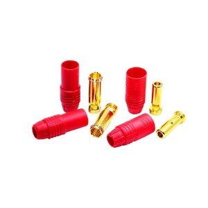 Gốc Asass <span class=keywords><strong>As150</strong></span> Nam Nữ 7Mm Antispark 200A Kết Nối Vàng Mạ 7.0Mm <span class=keywords><strong>As150</strong></span> Chống Spark Bullet Thiết Bị Đầu Cuối Cắm Kết Nối - Product Image 5