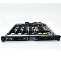 Amplificateur de puissance numérique professionnel 1U Classe D 4x1300W (DSP), idéal pour les fêtes et les scènes extérieures ; prend en charge l'OEM/ODM.