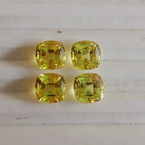 Zafiro Amarillo Cultivado en Laboratorio, Gema Suelta, Corte Personalizado en Múltiples Formas, Alta Claridad, Piedra de Calidad Premium para Joyería - Product Image 4