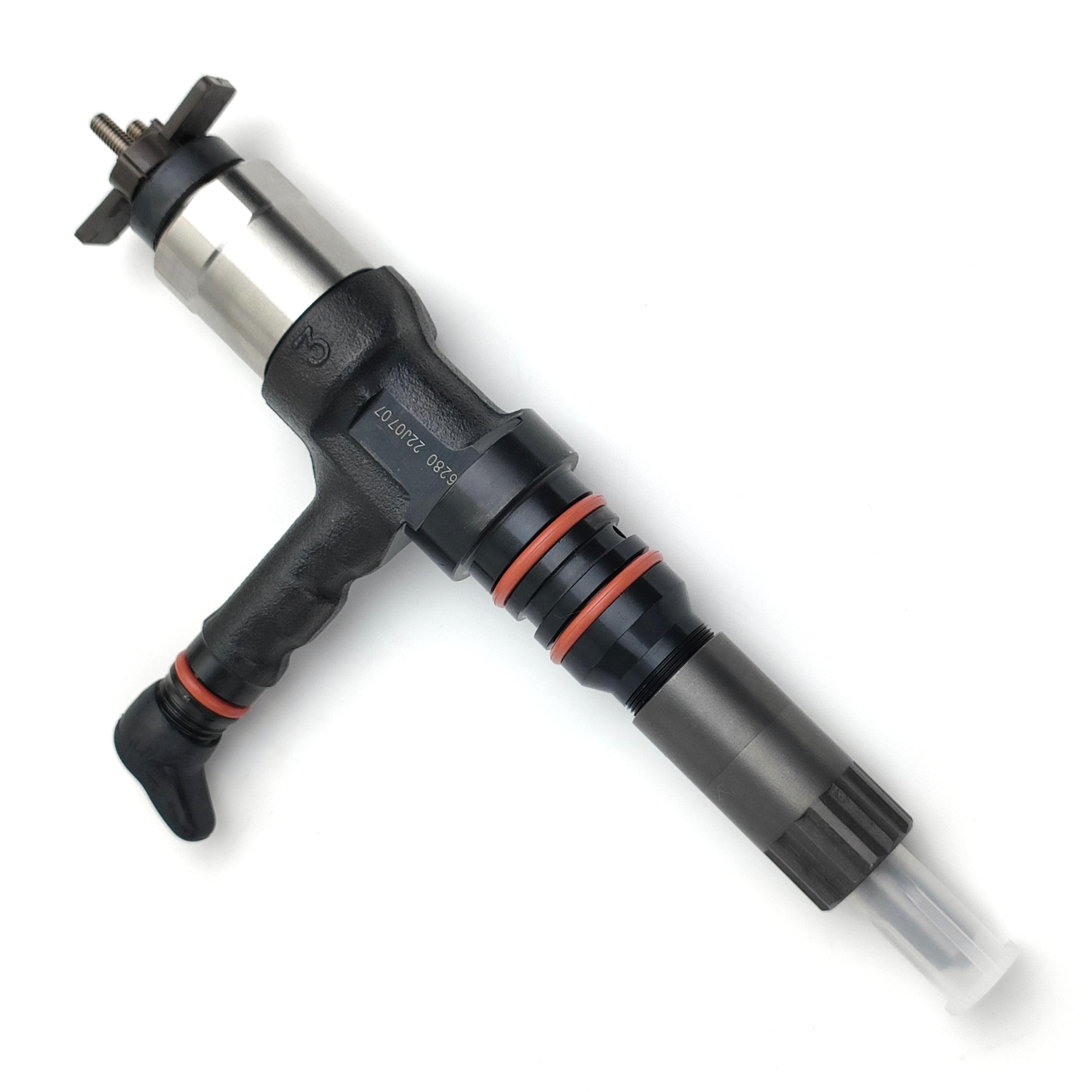 High Quality Common Rail Fuel Injector 095000-6280 Diesel Fuel Injection Nozzle 6219-11-3100 For KOMATSU