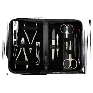 14pcs Luxurious Stainless Steel Manicure <b>Pedicure</b> <b>Set</b> Man Woman Beauty Care Kit Made in China - Product Image 2