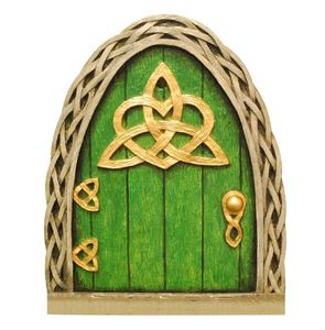 Venda quente Porta De Fada De Madeira Porta De Fada Jardim Árvore Decoração Ornamentos De Madeira Jardim Decoração Artesanato - Product Image 6