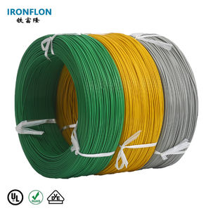 أسلاك كهربائية معزولة من النحاس PFA بمعيار UL10362 مقاس 18AWG بقطر 1.7 مم، كابلات طاقة عالية الحرارة من المصنع - Product Image 1