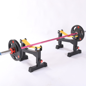 Équipement de <span class=keywords><strong>musculation</strong></span> pour salle de sport, support de barre d'haltères réglable à 5 vitesses, support de barre d'haltères pour l'entraînement avec <span class=keywords><strong>poids</strong></span> - Product Image 6