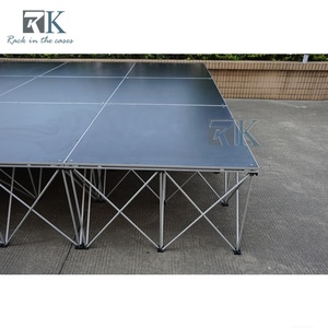 Plateforme de scène mobile en aluminium de 30 mm pour transport de matériel, avec système araignée - Product Image 6