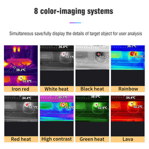 Caméra thermique infrarouge portative NOYAFA NF-525, résolution 120×90, -20~550 ° Caméra thermique à lumière visible 1080P avec 8 palettes de couleurs - Product Image 5