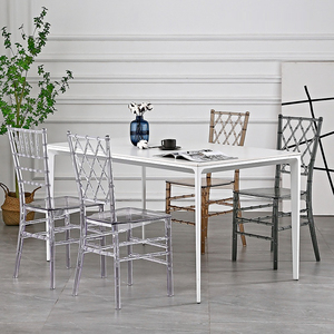 <span class=keywords><strong>Sillas</strong></span> Transparentes para Hotel, <span class=keywords><strong>Sillas</strong></span> Chiavari de Plástico para Banquetes y Eventos, <span class=keywords><strong>Sillas</strong></span> Altas Transparentes para Bodas - Product Image 4