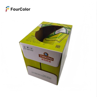 Boîtes pliantes en carton ondulé fabriquées sur mesure à partir de matériaux recyclés pour l'emballage de boissons et de bières en cadeau