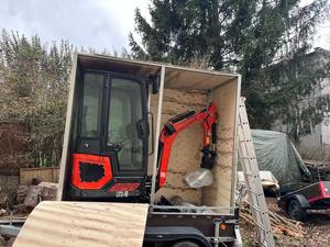 Mini escavatore cinese mini escavatore terne telecomando mini escavatore 2.5 tonnellate 1.8 1.5 tonnellate escavatore cingolato - Product Image 5