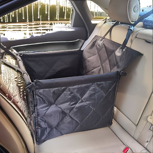 Housse de siège de <span class=keywords><strong>voiture</strong></span> pour animaux de compagnie, 100% imperméable, en tissu Oxford imprimé, pour SUV, pour les voyages avec les chiens - Product Image 4