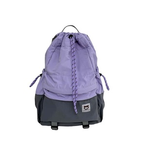 Mochila Unisex de Nailon con Forro de Poliéster, Cierre de Cremallera Transpirable, Uso Diario Informal, Ligera, con Parches, para Uso Profesional - Product Image 5