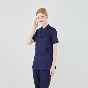 Uniformes Médicos Personalizados para Enfermeras de Hospital, Diseño de Manga Corta Suave y Elástico, Uniformes de Enfermería de Nuevo Diseño para Médicos - Product Image 6