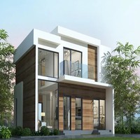 Casa Prefabricada Modular de Fábrica, Construcción Rápida, Viviendas Prefabricadas Modernas, Apartamento de Varios Pisos, Estructura de Acero