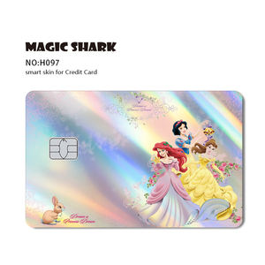 कोई भी बुलबुला, कोई अवशेष सामने एकतरफा कस्टम pvc एनीमे क्रेडिट कार्ड स्टिकर त्वचा कवर वाटरप्रूफ कस्टम होलोग्राफिक एटम कार्ड स्टिकर - Product Image 2