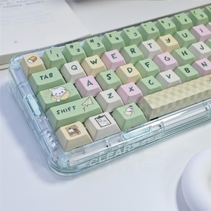 Clavier mécanique à ressort Cherry Profile 142 touches, touches PBT avec processus de sublimation, avec <span class=keywords><strong>barre</strong></span> d'<span class=keywords><strong>espace</strong></span> ISO 6.25U 7U - Product Image 2