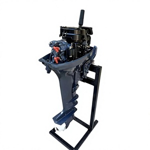 Moteur hors-bord portable 2 temps 15 CV de qualité supérieure pour petits bateaux de pêche - Fournisseur - Product Image 2