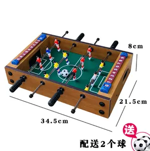 Home Entertainment 4 Rods Mini Wooden Table Soccer Table Adults/Children For Sale Home Using Equipment