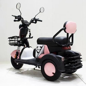 สกู๊ตเตอร์ไฟฟ้าสามล้อทรงพลัง 1000 วัตต์ แบบเปิดประทุน ความเร็วสูงสุด 35 กม./ชม. รับน้ำหนักได้ 300 กก. สำหรับผู้ใหญ่ - Product Image 3