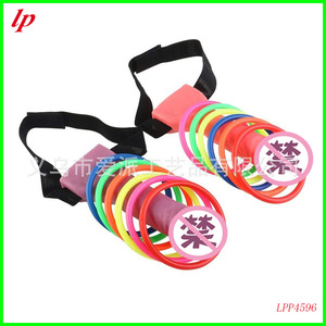 LPP4596 Ring Toss Game For <b>Hen</b> <b>Party</b> Plastic <b>Headband</b> With Colorful Rings Birthday Prop - Product Image 1
