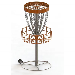 Cestino da <span class=keywords><strong>Golf</strong></span> a disco zincato a caldo con Design personalizzato diretto in fabbrica per campo da <span class=keywords><strong>Golf</strong></span> a disco - Product Image 4