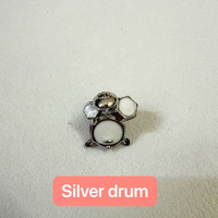 Mini Musical Instrument Crystal Rhinestone Brooch Guitar Violin Music Note Lapel Pin Suit Badge Gift